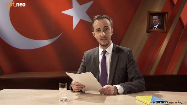 Η Μέρκελ ανακοίνωσε νομικές ενέργειες κατά του κωμικού που σατίρισε τον Ερντογάν