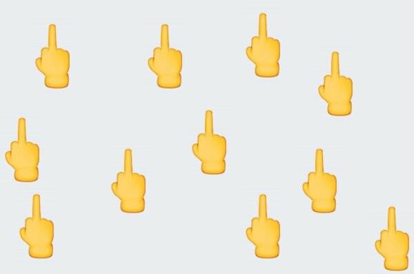 Έρχεται το επίσημο emoji με το υψωμένο μεσαίο δάκτυλο