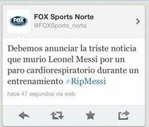 Πανικός ξέσπασε στο Twitter με υποτιθέμενο θάνατο του Λιονέλ Μέσι