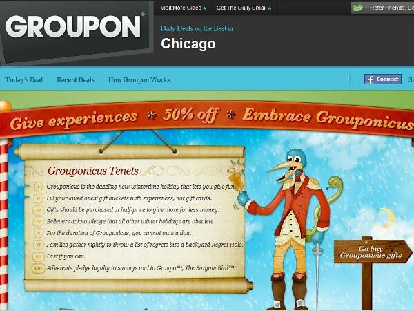 Μετά τη Groupon ήρθε το Grouponicus.