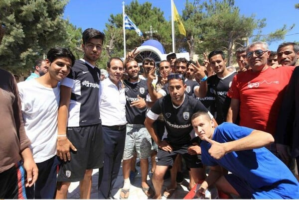 Ογδόντα τόνους ανθρωπιστικής βοήθειας συγκέντρωσε η πορτογαλική ομάδα Μπράγκα, για τους πρόσφυγες στη Θεσσαλονίκη