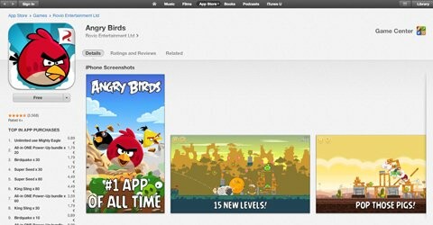 Δωρεάν η πλήρης έκδοση των Angry Birds στο iTunes