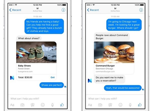 Έρχεται ο ψηφιακός βοηθός του Messenger, Facebook M