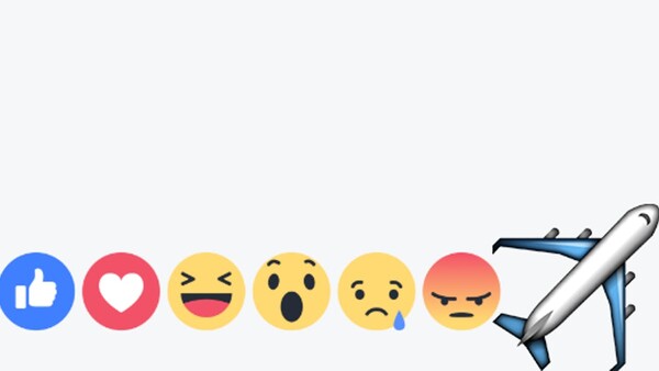 Σύγχυση στο Facebook με ένα νέο reaction αεροπλανάκι: τι πήγε στραβά;