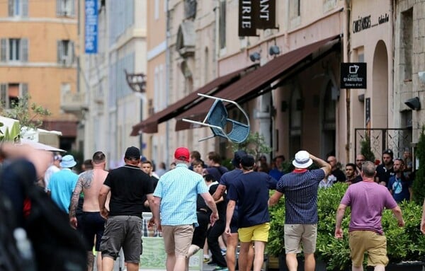 Άγρια επεισόδια μεταξύ οπαδών ξανά στη Γαλλία