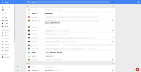 H Google δοκιμάζει νέο look για το Gmail