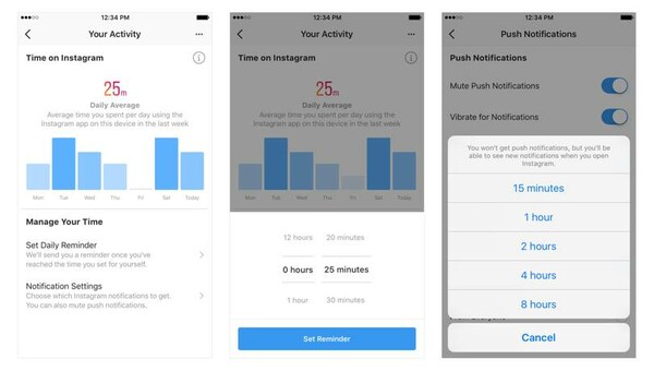 Πώς να χρησιμοποιήσετε τα νέα εργαλεία διαχείρισης χρόνου του Facebook και του Instagram