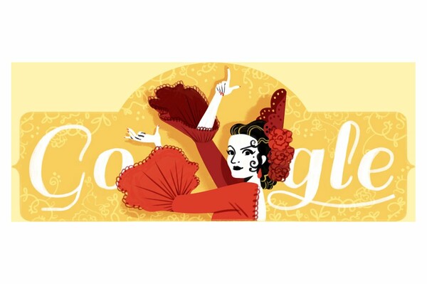 H Google τιμά τα 93α γενέθλια της Lola Flores
