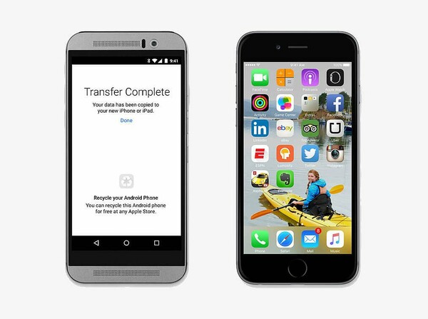 Η πρώτη εφαρμογή της Apple για Android, βοηθα τους χρήστες να αλλάξουν 'στρατόπεδα'