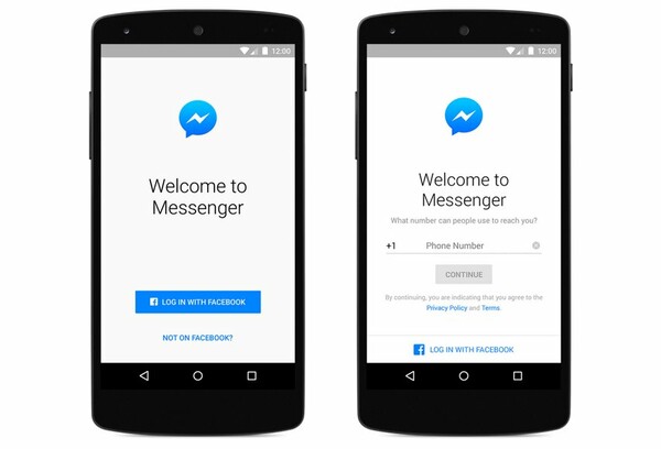 Ο Facebook Messenger δεν απαιτεί πλέον λογαριασμό στο Facebook