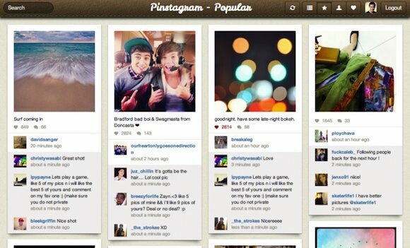 Pinstagram: Συνδυασμός Pinterest και Instagram