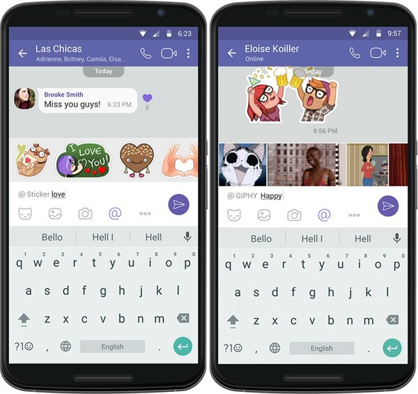 Το Viber αλλάζει και φέρνει Instant Video Messages, Gifs και νέα emoticons