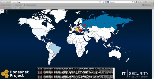 Διαδραστικός χάρτης δείχνει όλες τις κυβερνοεπιθέσεις