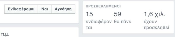 Τέλος τα "ίσως" στις σελίδες εκδηλώσεων του Facebook