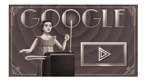 H Google θυμάται τα 105α γενέθλια της βιρτουόζου του θέρεμιν, Κλάρα Ρόκμορ