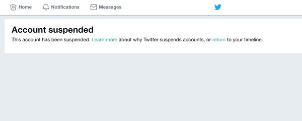 Το Twitter «κατέβασε» τον λογαριασμό της Χρυσής Αυγής