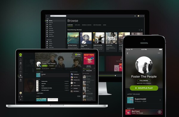 Στα μαύρα ντύθηκε τo Spotify