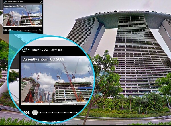 Το Google Maps μετατρέπει την οθόνη μας σε μηχανή του χρόνου