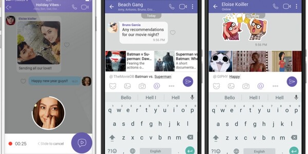 Το Viber αλλάζει και φέρνει Instant Video Messages, Gifs και νέα emoticons