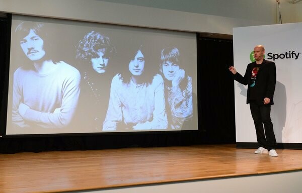 Oι Led Zeppelin στο Spotify