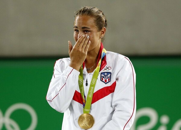 Τα δάκρυα της Μόνικα Πούιγκ που χάρισε στο Πουέρτο Ρίκο το πρώτο χρυσό μετάλλιο στην ιστορία του