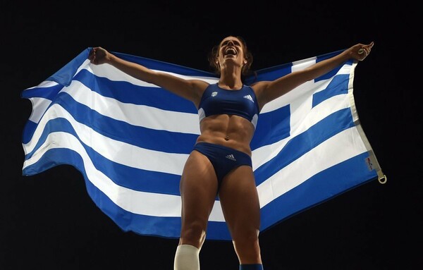 Η Κατερίνα Στεφανίδη σημαιοφόρος της Ελλάδας στην τελετή λήξης στο Ρίο