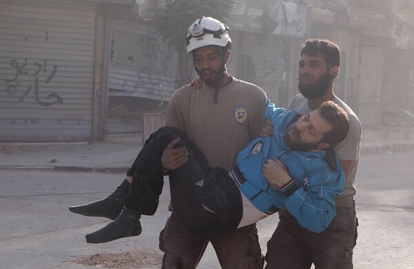 128 οι νεκροί στο Χαλέπι - Συνεχίζονται σήμερα οι βομβαρδισμοί