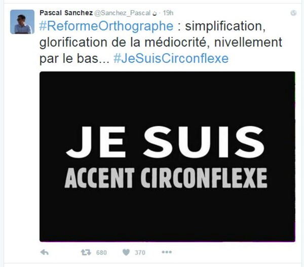 Το τέλος της περισπωμένης ξυπνάει πάθη στην Γαλλία.