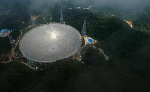 Tο μεγαλύτερο ραδιοτηλεσκόπιο του κόσμου εγκαινιάστηκε επίσημα στην Κίνα