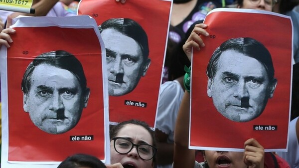 Οι δέκα πιο χυδαίες, επικίνδυνες δηλώσεις του Μπολσνάρου που σήμερα εγκαθιστά την ακροδεξιά στη Βραζιλία