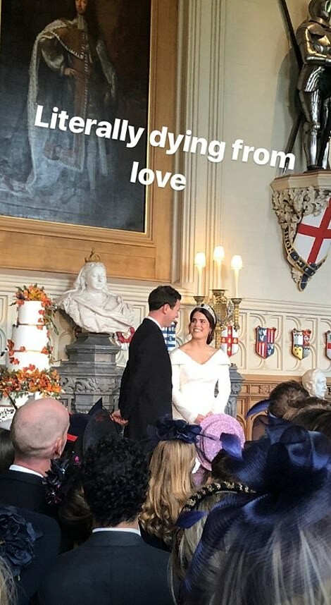 Ρίκι Μάρτιν, Κέιτ Μος και Ντέμι Μουρ σπάνε την απαγόρευση του Instagram στη γαμήλια δεξίωση της πριγκίπισσας Ευγενίας