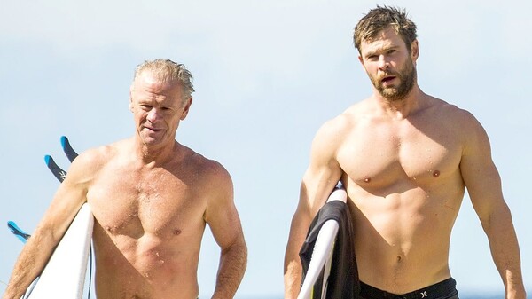 Ο Chris Hemsworth και ο καυτός μπαμπάς του