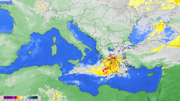 Τι λένε οι μετεωρολόγοι για τον «τροπικό» κυκλώνα στην Κρήτη