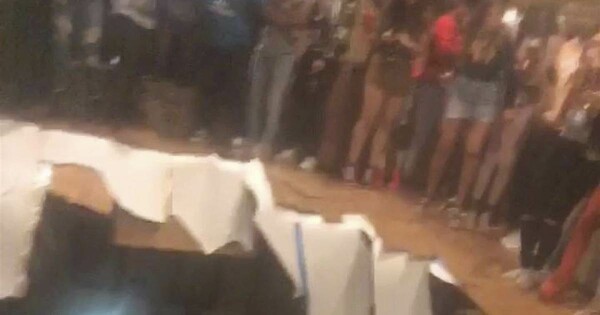 Πανικός σε φοιτητικό πάρτι: Κατέρρευσε το δάπεδο του κλαμπ - 30 τραυματίες (ΒΙΝΤΕΟ)
