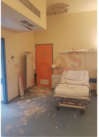 ΠΟΕΔΗΝ: Κατέρρευσε ταβάνι σε νοσοκομείο- Σοβαρός τραυματισμός (ΦΩΤΟΓΡΑΦΙΕΣ)