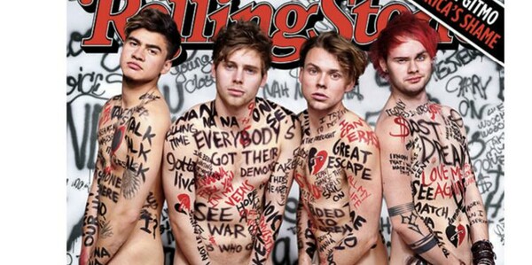 Oι 5 Seconds Of Summer είναι γυμνοί στο νέο τεύχος του Rolling Stone