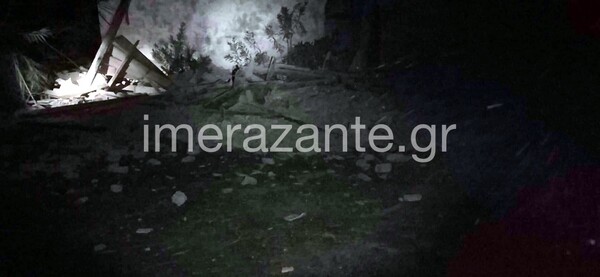 Κατέρρευσε το επιβλητικό καστρομονάστηρο του Αγίου Διονυσίου μετά το σεισμό στη Ζάκυνθο