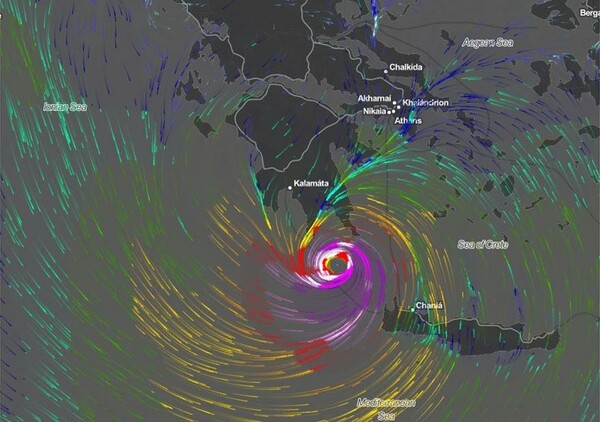 Medicane: Η σπάνια, υβριδική καταιγίδα που θα πλήξει Ελλάδα και Μεσόγειο