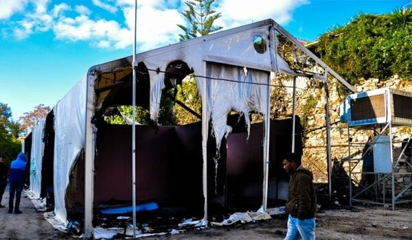 Χίος: Νέα επεισόδια, χθες το βραδυ, στον καταυλισμό προσφύγων και μεταναστών στη Σούδα
