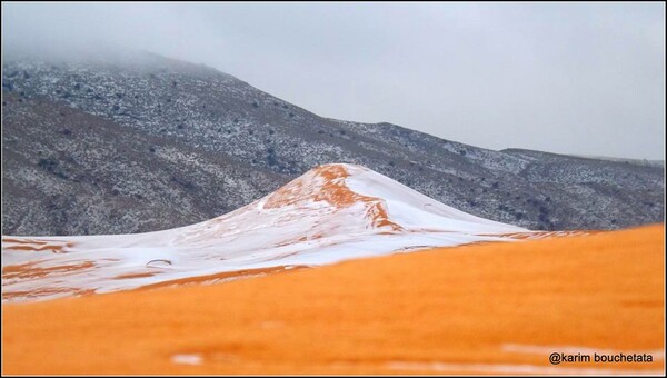Η Σαχάρα στα λευκά - Χιόνι στην έρημο μετά από 37 χρόνια