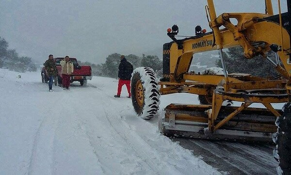 Διακοπή της κυκλοφορίας στην επαρχιακή οδό Αλεποχωρίου