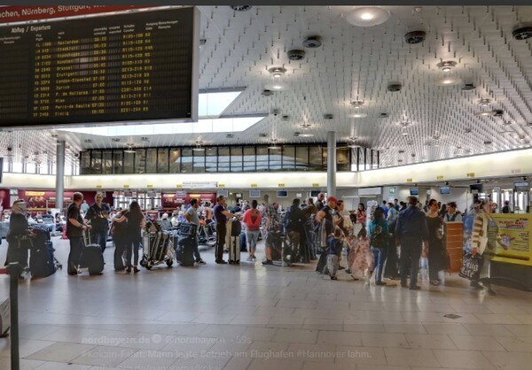 Γερμανία: Λήξη συναγερμού στο Ανόβερο- Άνοιξε το αεροδρόμιο