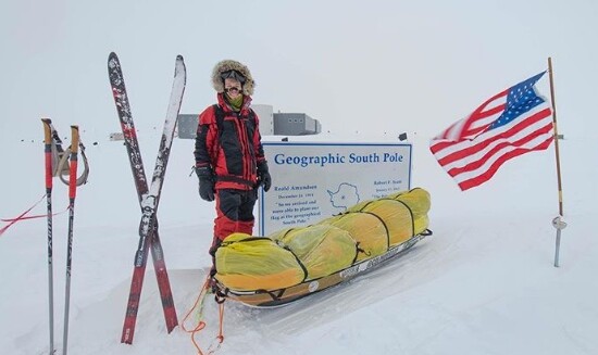 O πρώτος άνθρωπος που διέσχισε μόνος του την Ανταρκτική
