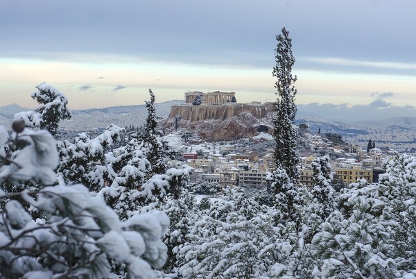 Η επέλαση του «Τηλέμαχου» - Θα χιονίσει στην Αθήνα