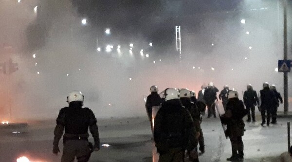 Αλέξης Γρηγορόπουλος: Νέα επεισόδια στη Θεσσαλονίκη μετά το τέλος της πορείας