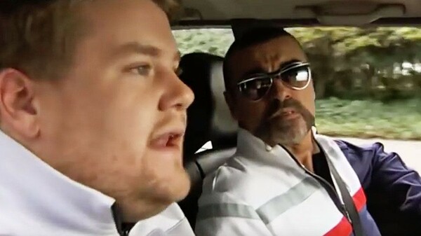 Το πρώτο Carpool Karaoke του James Corden ήταν με τον George Michael