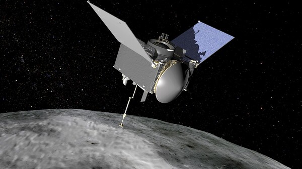 NASA: Το Osiris-REx ανακάλυψε ενδείξεις νερού στον αστεροειδή Μπενού