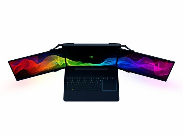 Razer Valerie: Το πρώτο λάπτοπ με τρεις οθόνες μόλις παρουσιάστηκε στο Λας Βέγκας