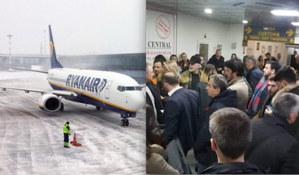 Ταλαιπωρία τέλος: Στο «Μακεδονία» οι επιβάτες της Ryanair που είχαν εγκλωβιστεί στην Τιμισοάρα