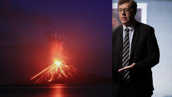 Καθηγητής Συνολάκης για τσουνάμι: Παρόμοια έκρηξη θα συμβεί και στη Σαντορίνη